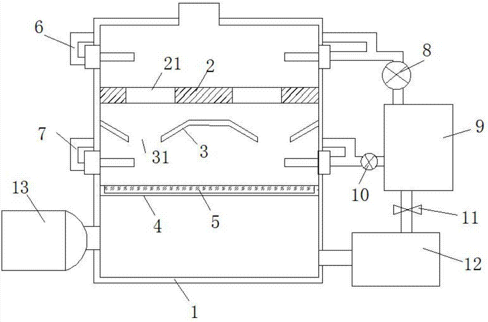 Printing and dyeing dust collector