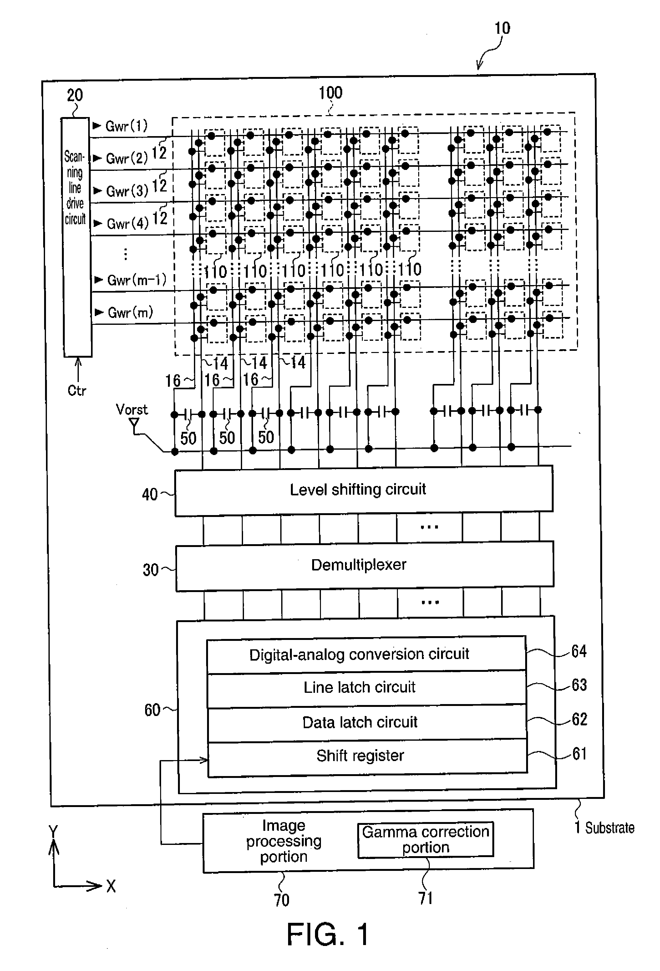 Display apparatus and electronic equipment