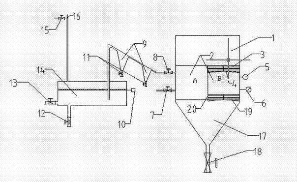 Continuous slagging and pressure relief device for pressurized gasifier