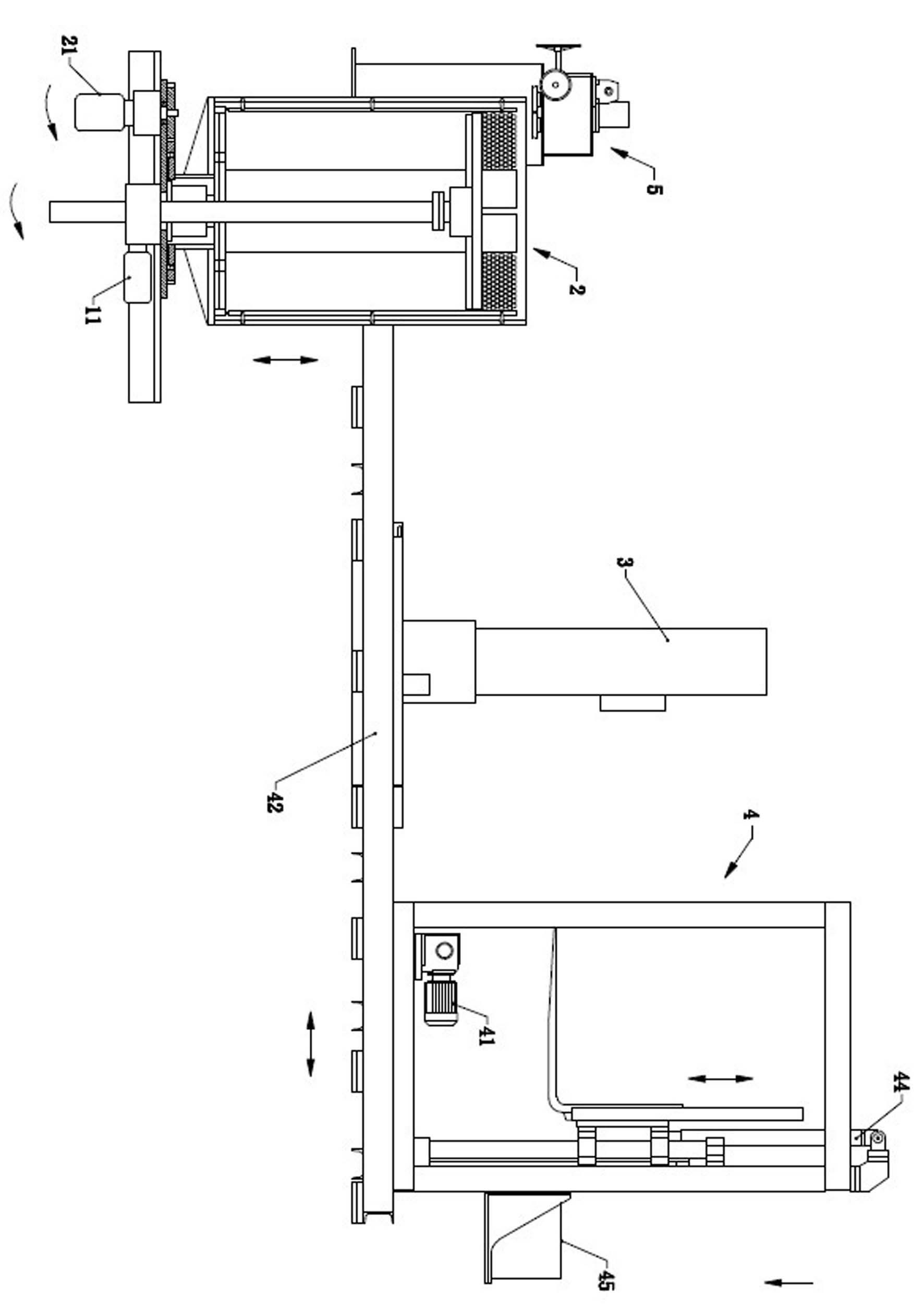 Non-ferrous metal tube collecting equipment