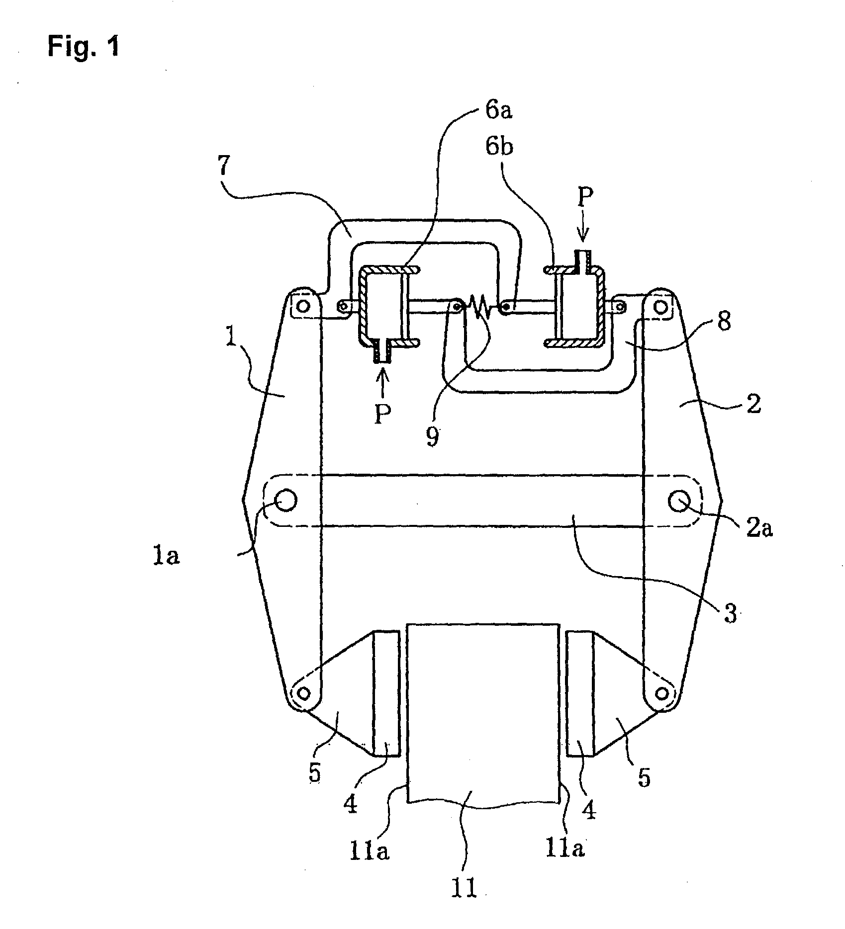 Pneumatic disc brake device for railway rolling stock