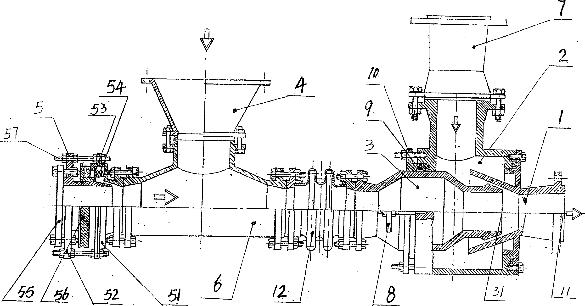 Conveying accelerator