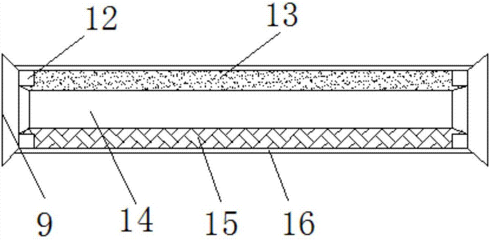 Radiation-proof hollow glass