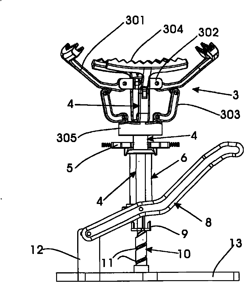 Mop water twisting barrel