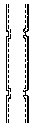 Internal circulation oil-filled submersible motor with double-layer shell