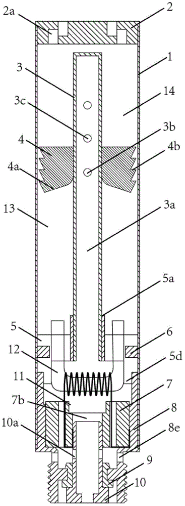 Disposable high-capacity electronic cigarette cartridge capable of preventing tobacco tar leakage