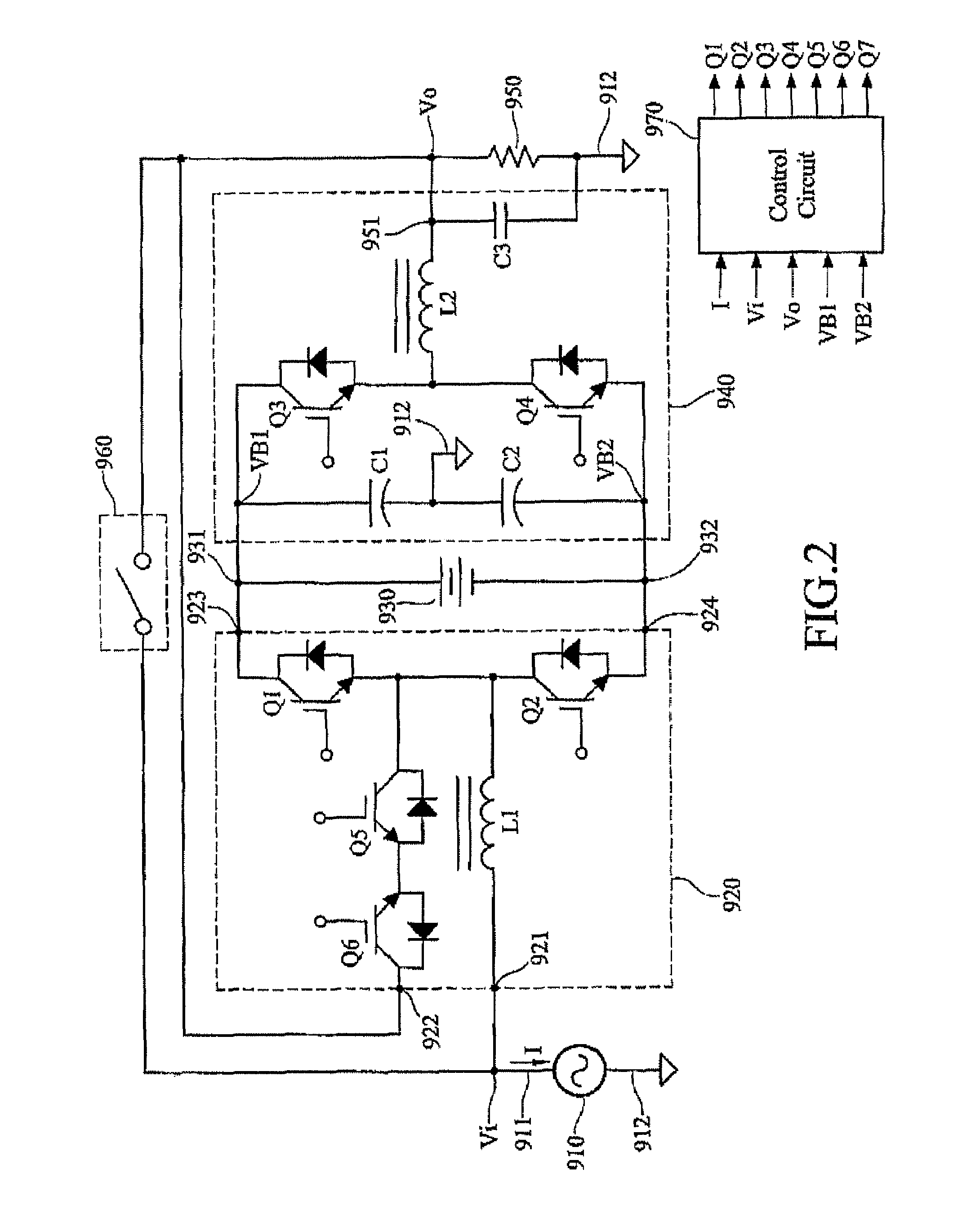 Methods and apparatus providing double conversion/series-parallel hybrid operation in uninterruptible power supplies