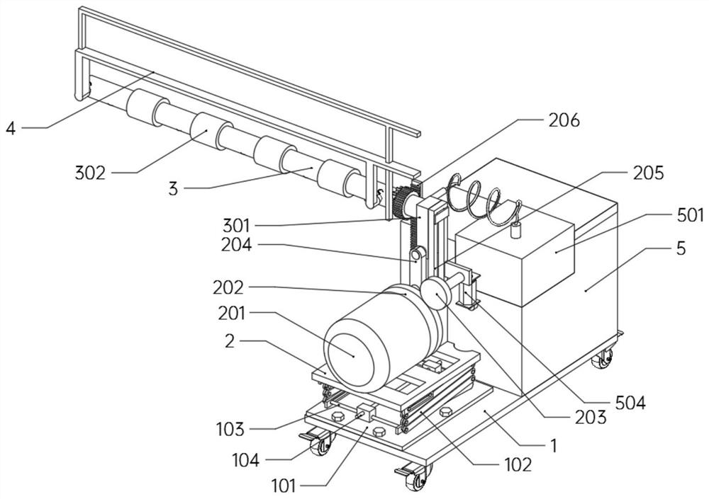 Pesticide spraying machine for preventing and treating diseases and insect pests