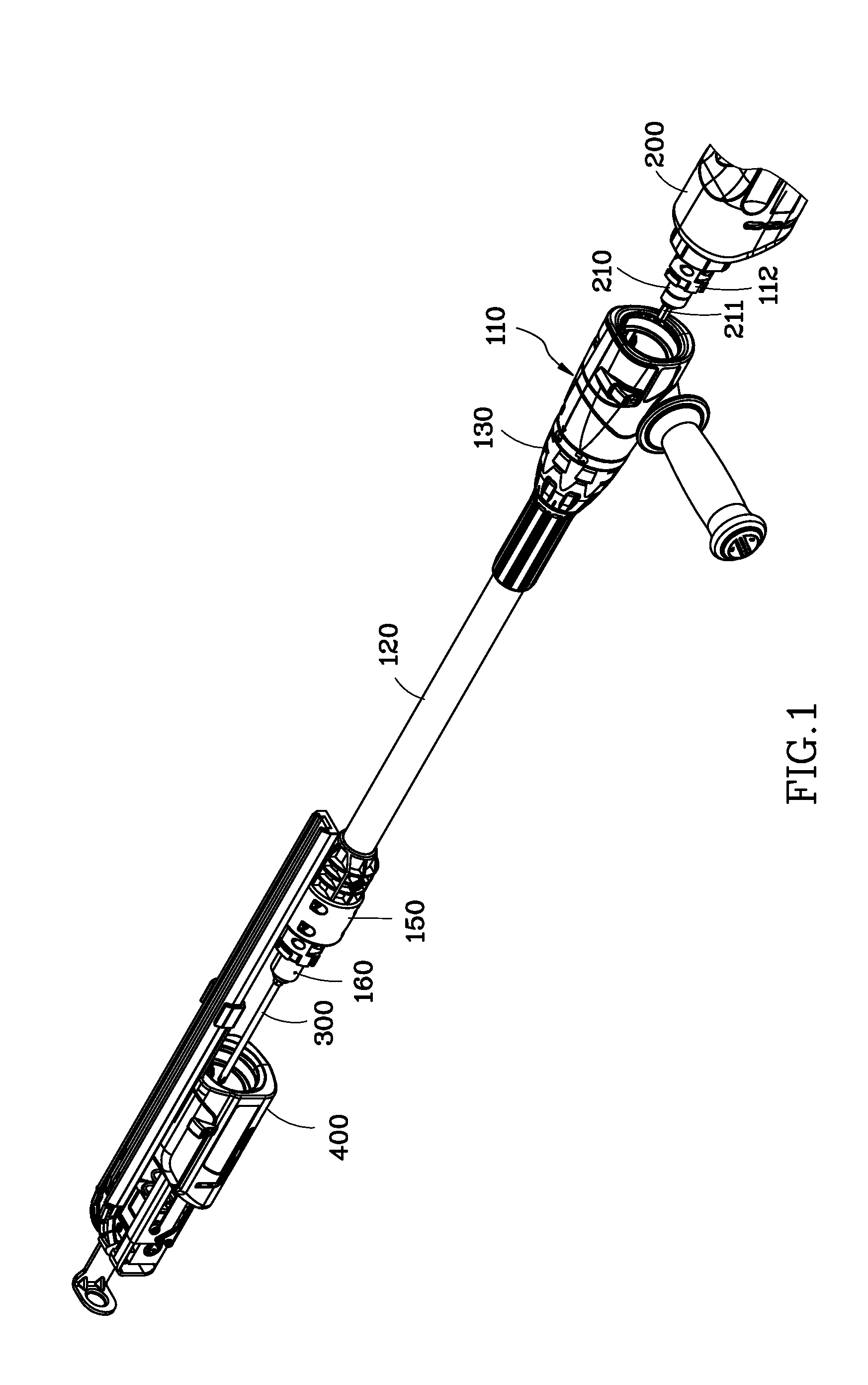 Transmission extension adapter for power hand tool