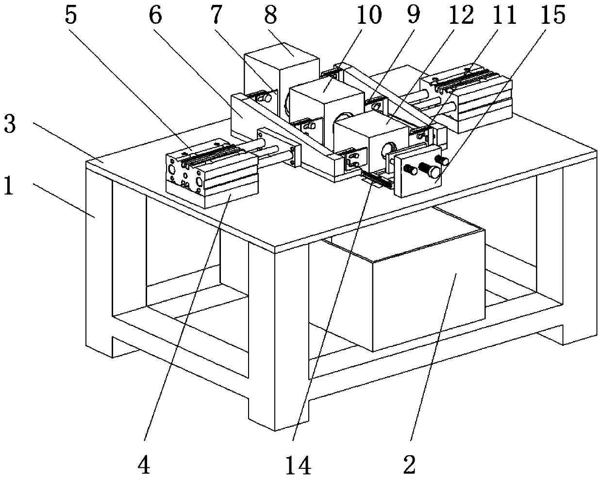 A stripping device for communication cables