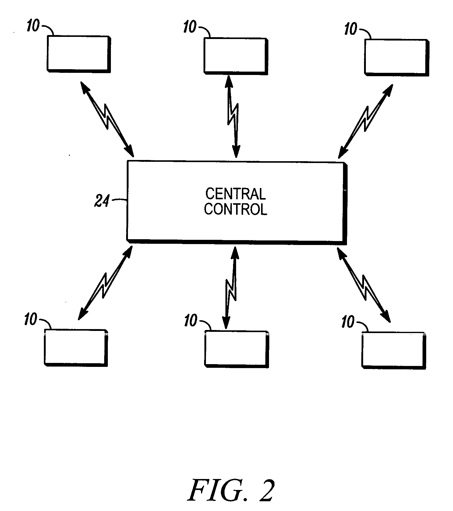 Portable wireless system and method for detection and automatic suppression of fires