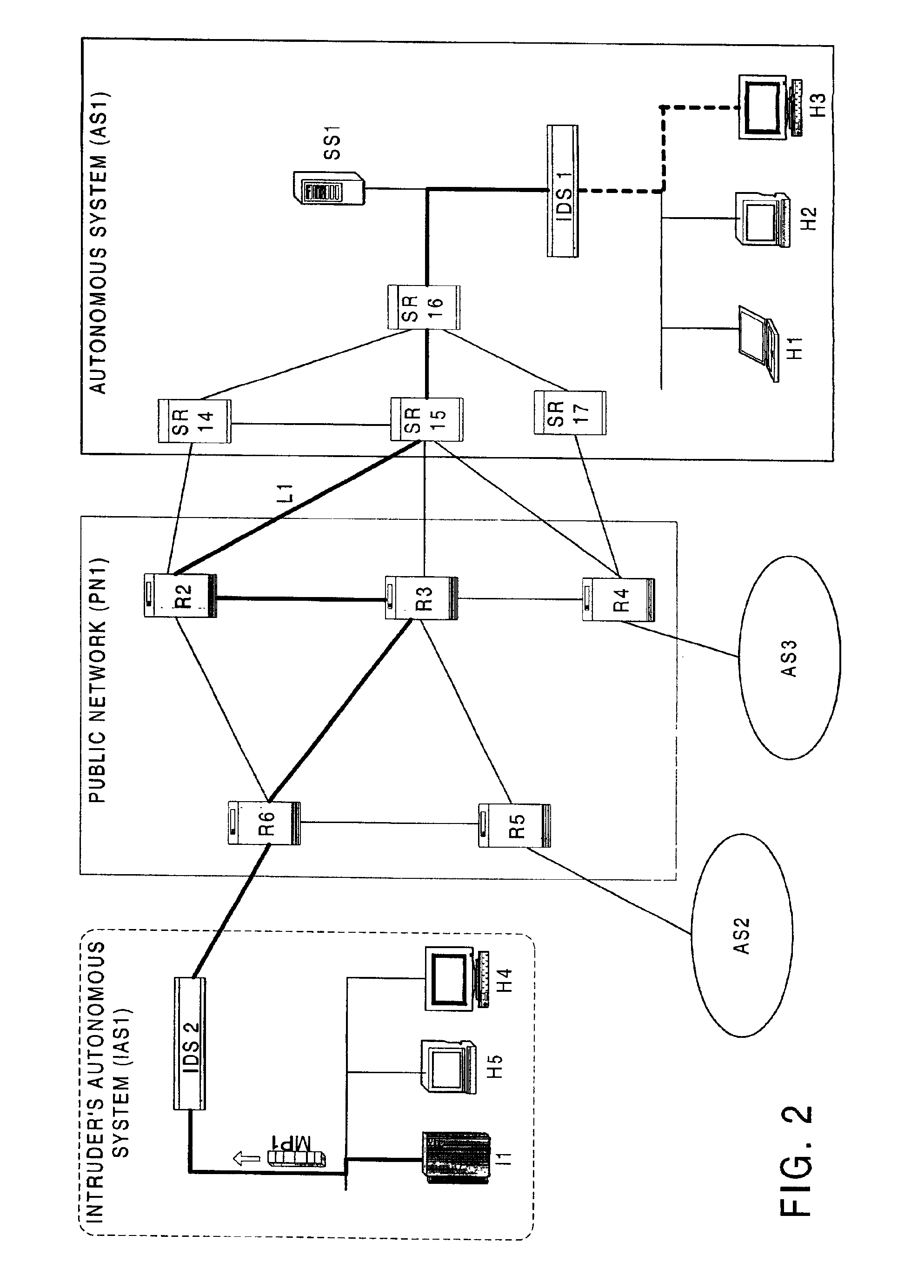 Method and apparatus for tracing packets