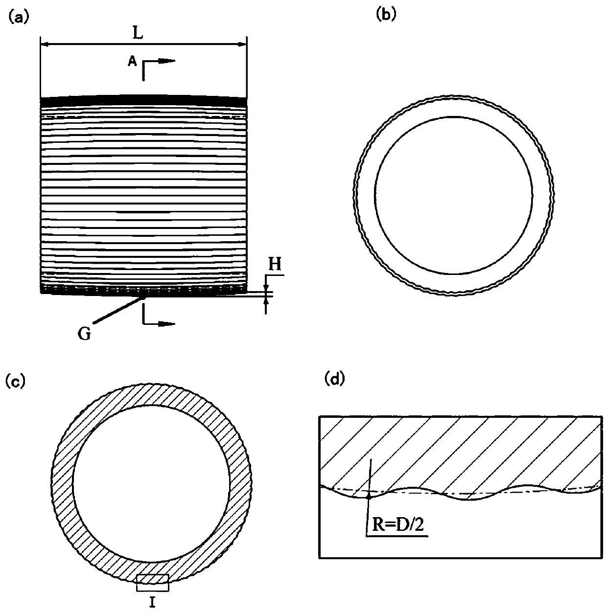 Method for rolling magnesium-aluminum layered laminated plate by drum-shaped corrugated roller