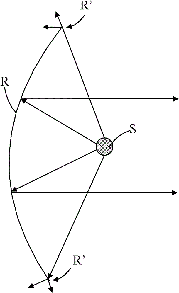 Microwave antenna made of metamaterials