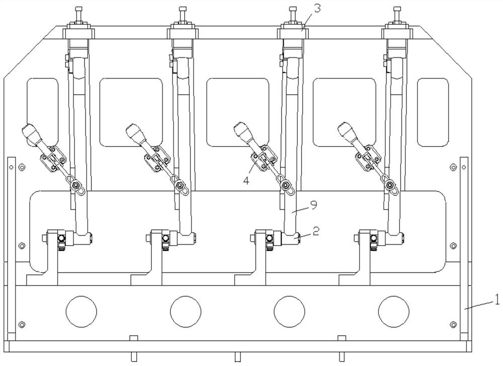 Cooling positioning tool for elbow welding