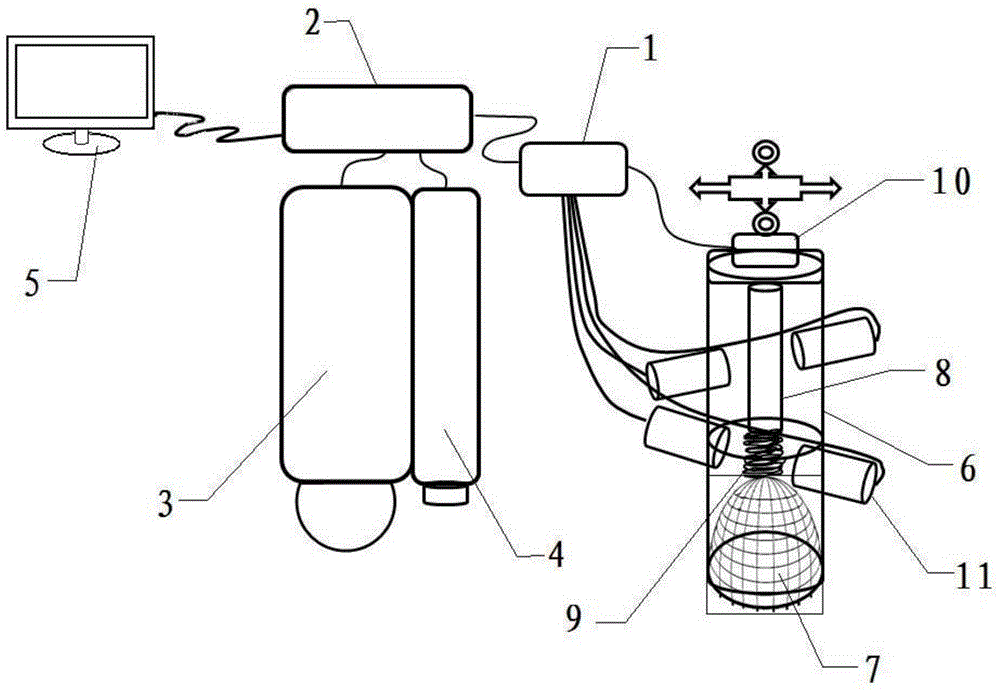 An aerial shooting net type salvage net system