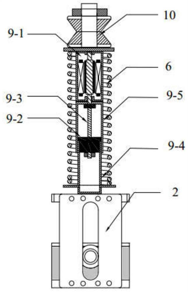 An active suspension using rubber springs