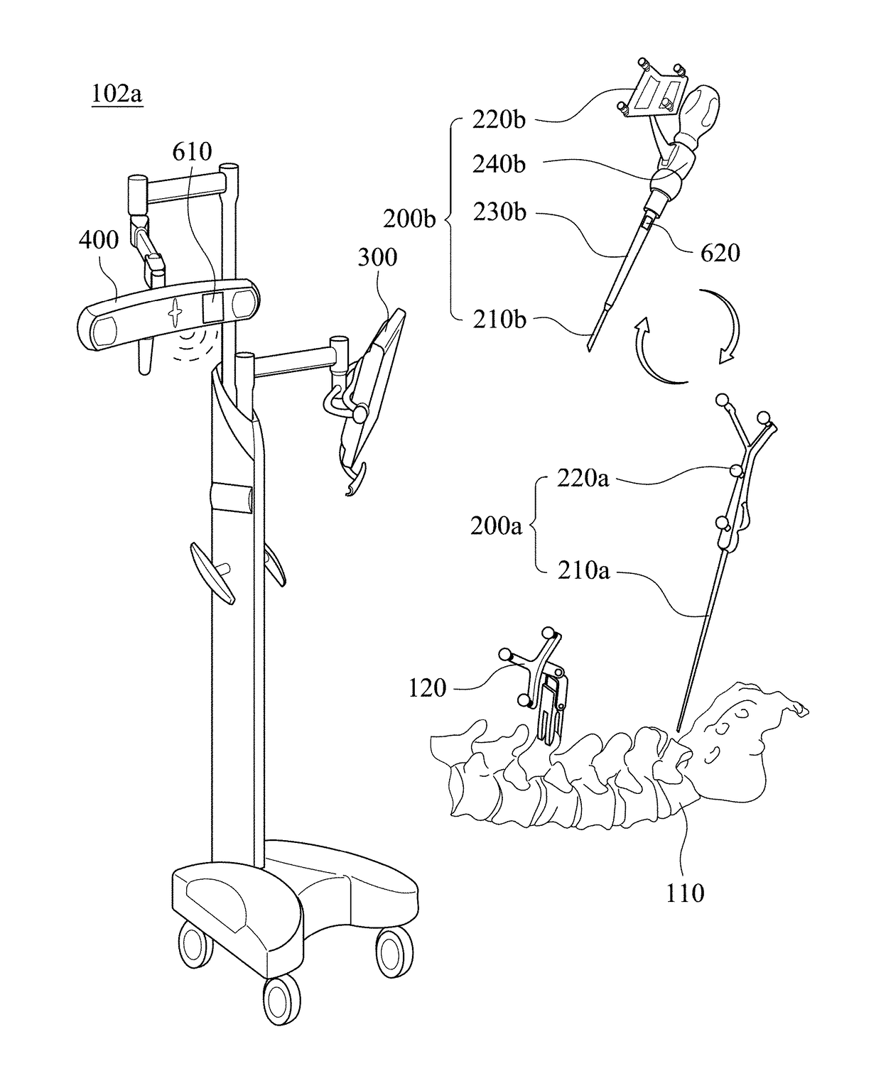 No-touch surgical navigation method and system thereof