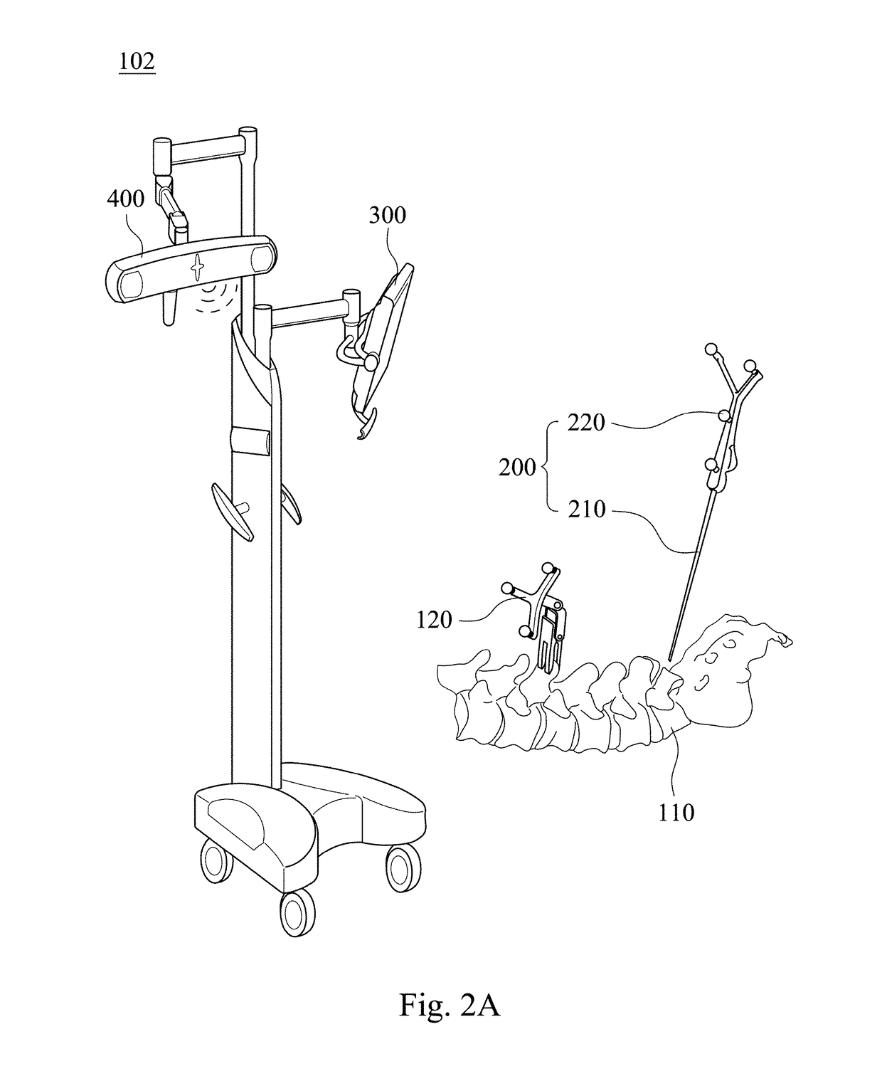 No-touch surgical navigation method and system thereof