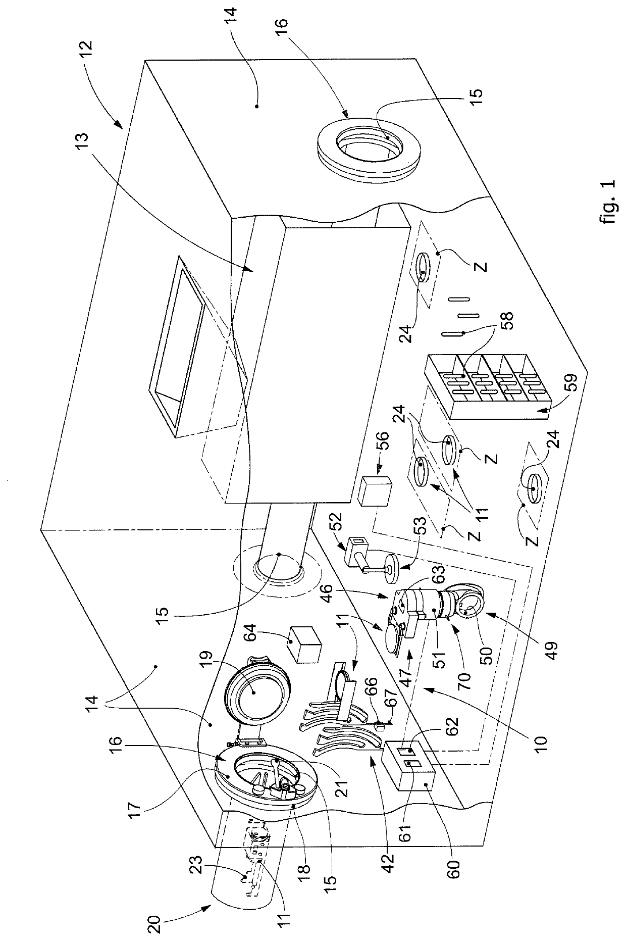 Apparatus and method for the automated management of bacterial load detector devices