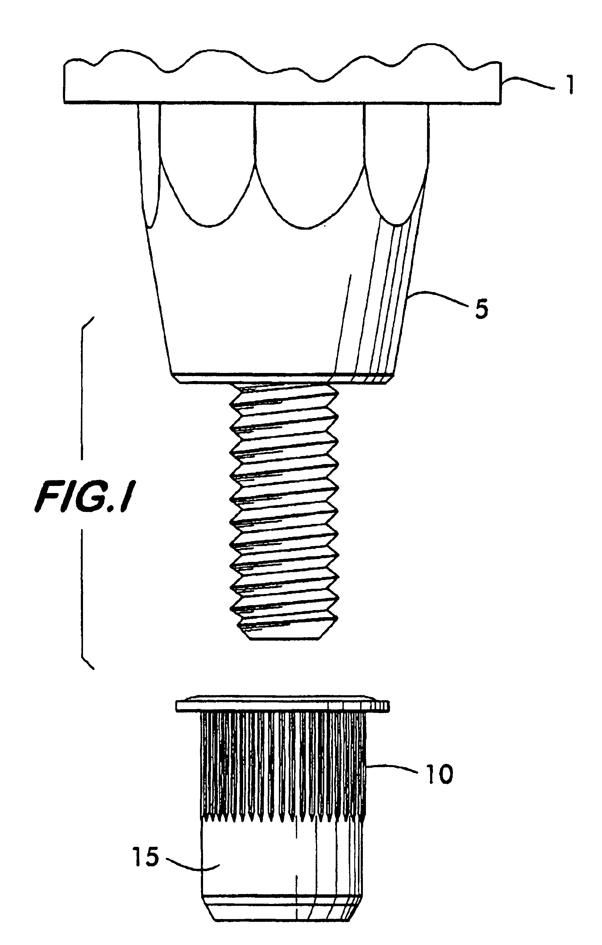 Method for installing blind threaded inserts