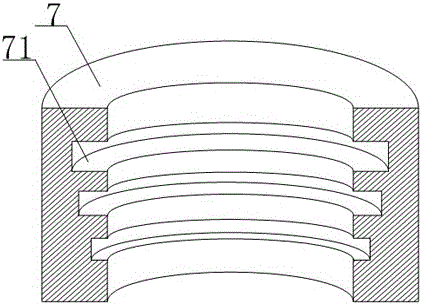 Levelness calibrating device for metal doorframe horizontal frame