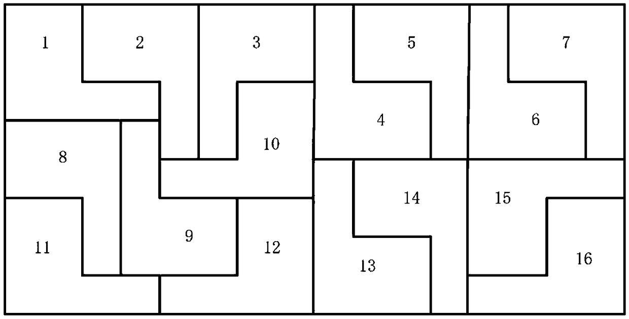 Sub-array phased array antenna pattern synthesis method based on Drosophila algorithm