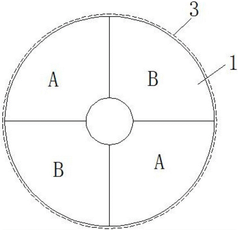 Method for efficiently transferring heat and mass by utilizing turning wheel and system