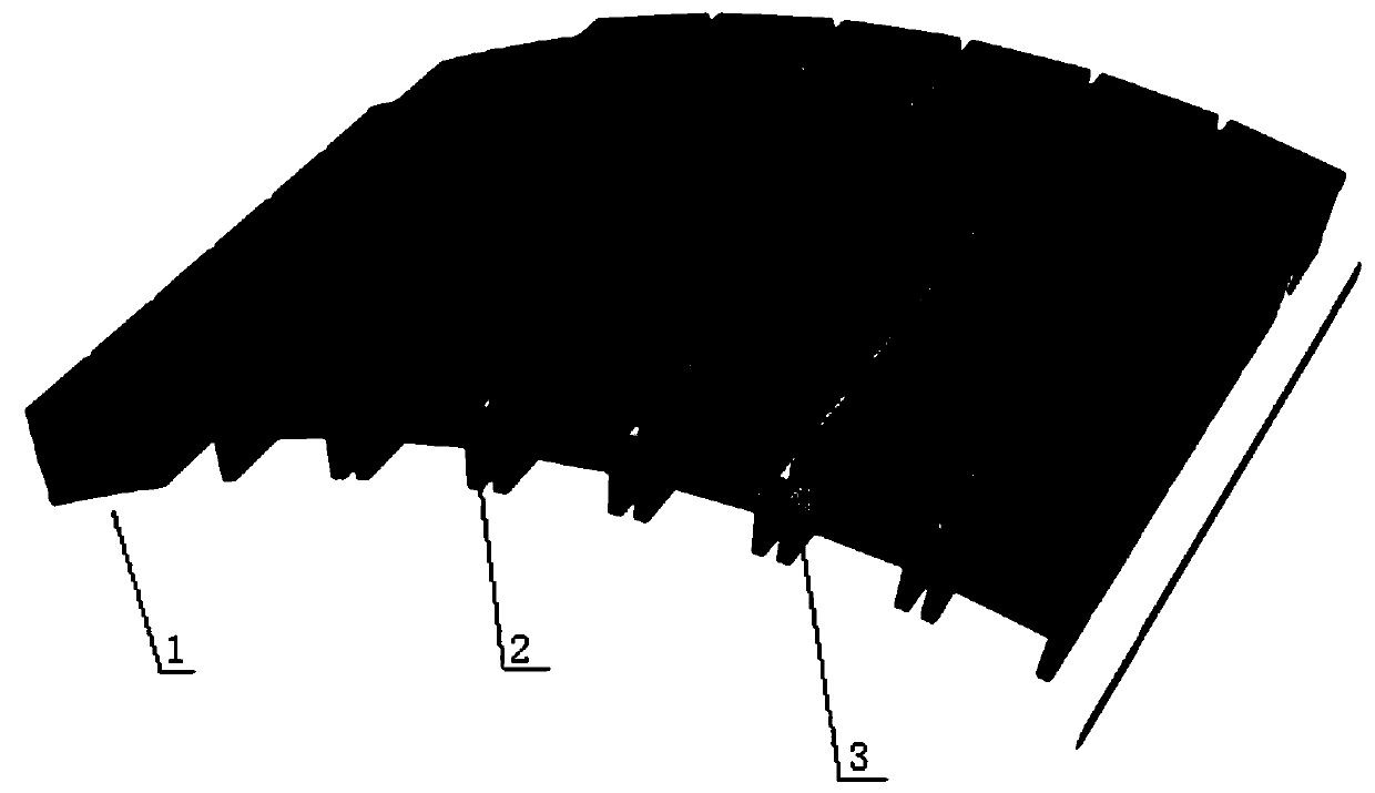 A wide-spectrum flexible infrared detector array and its manufacturing method