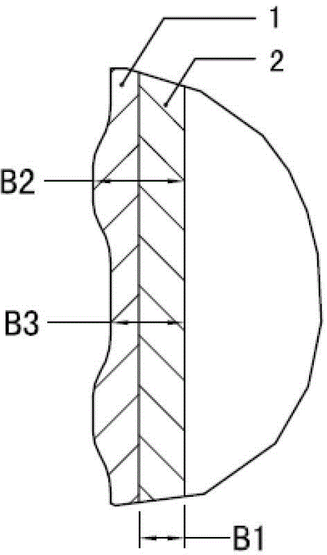 An electronic equipment housing and electronic equipment