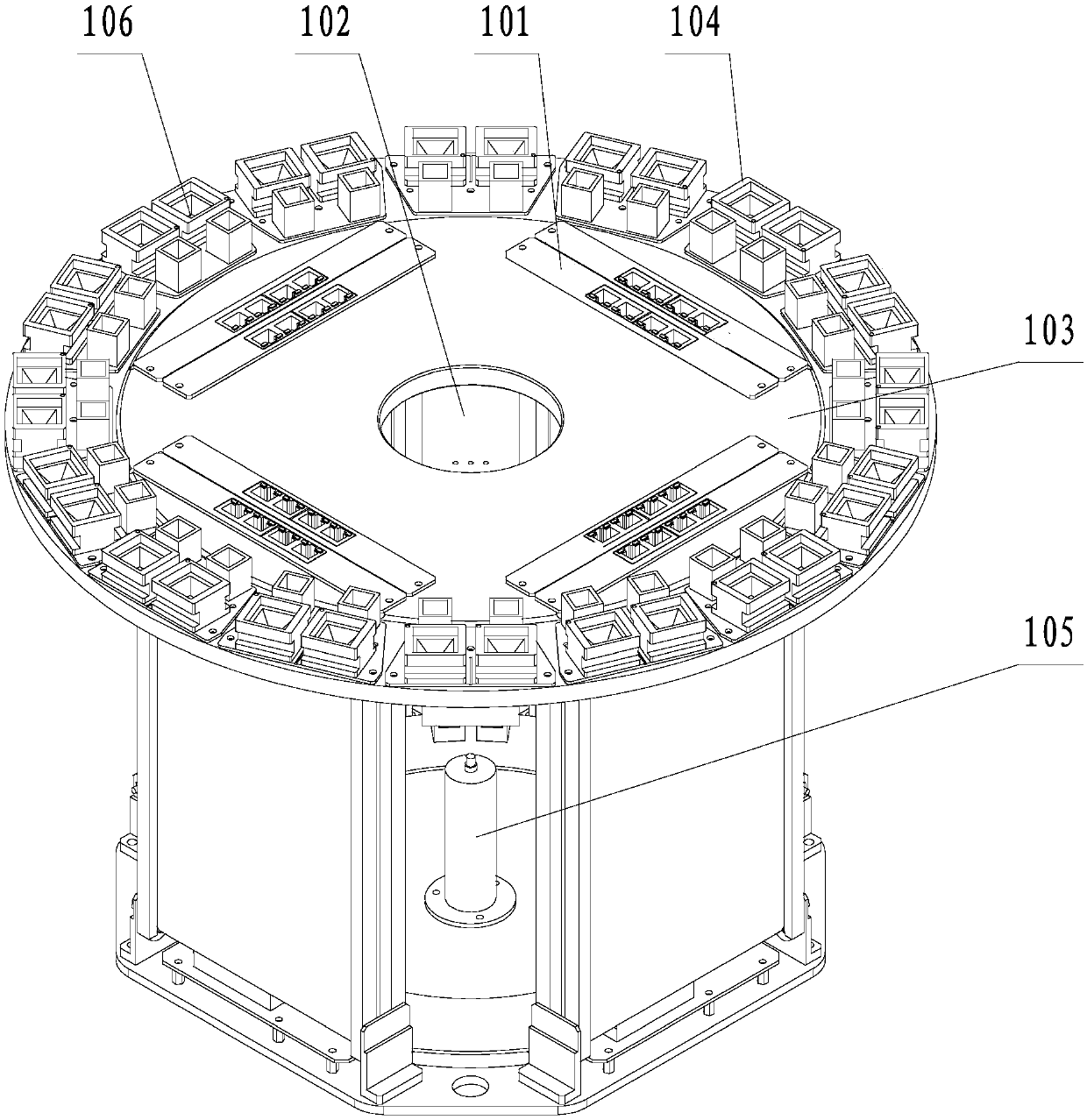 Chip writing mechanism for chip personalized data writing machine