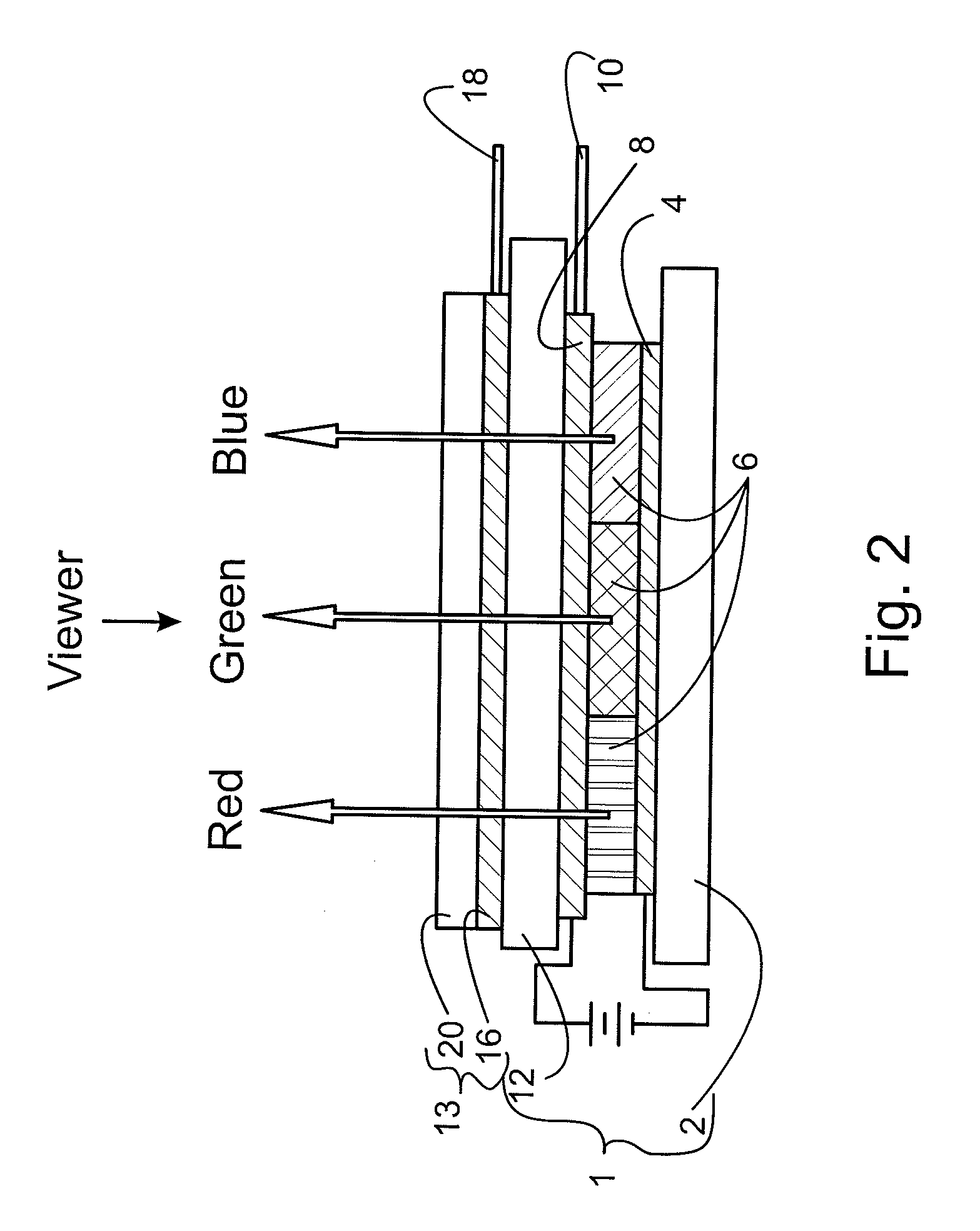 Touch screen and method for manufacturing a touch screen