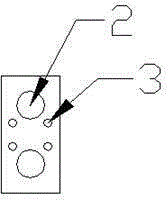 Distribution box mounting plate