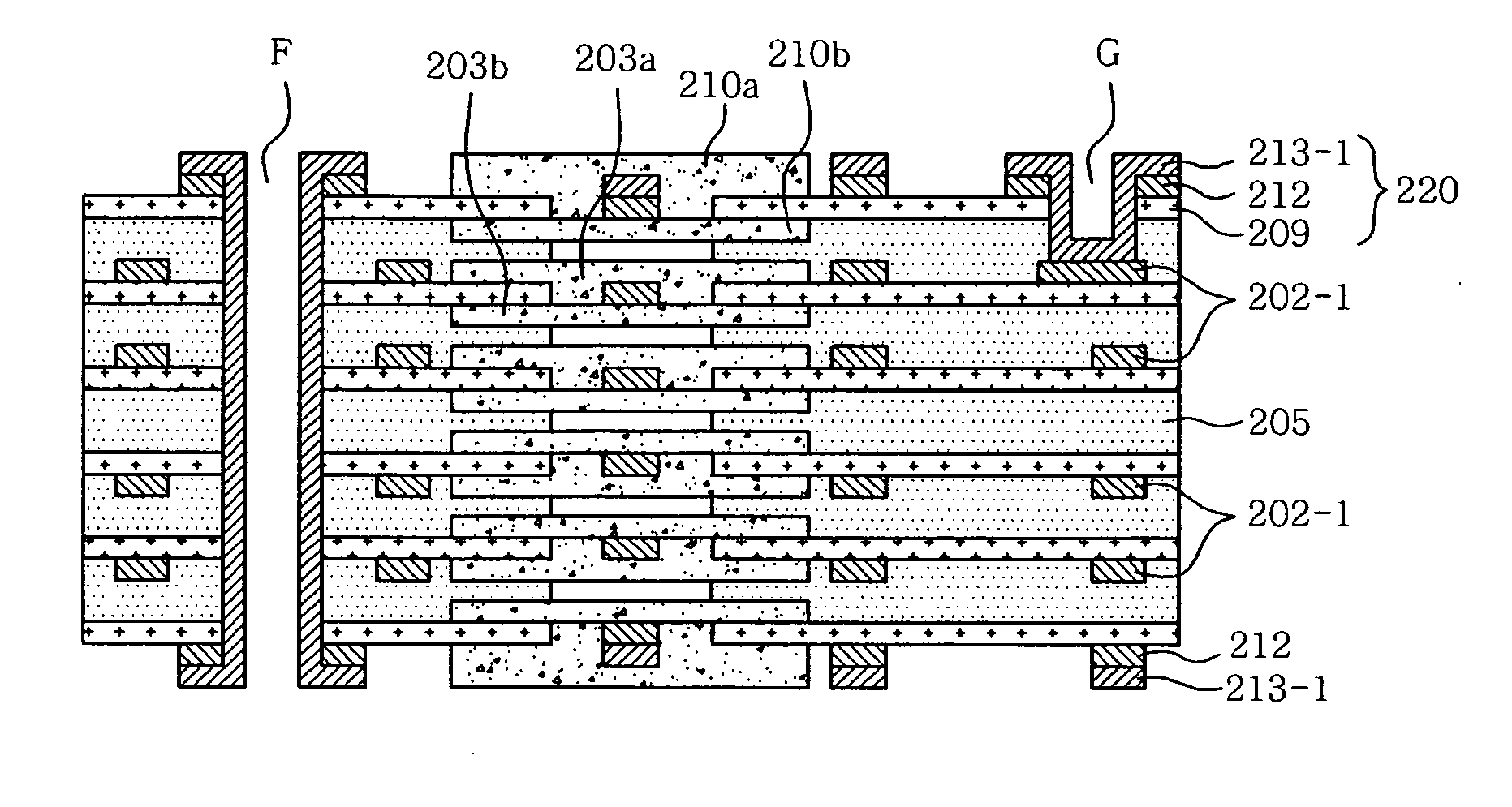 Rigid flexible printed circuit board and method of fabricating same