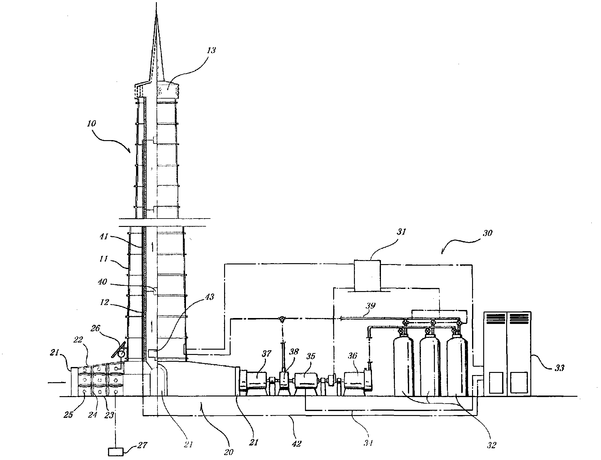 Wind driven generation device of comprehensive energy air channel well power generation station