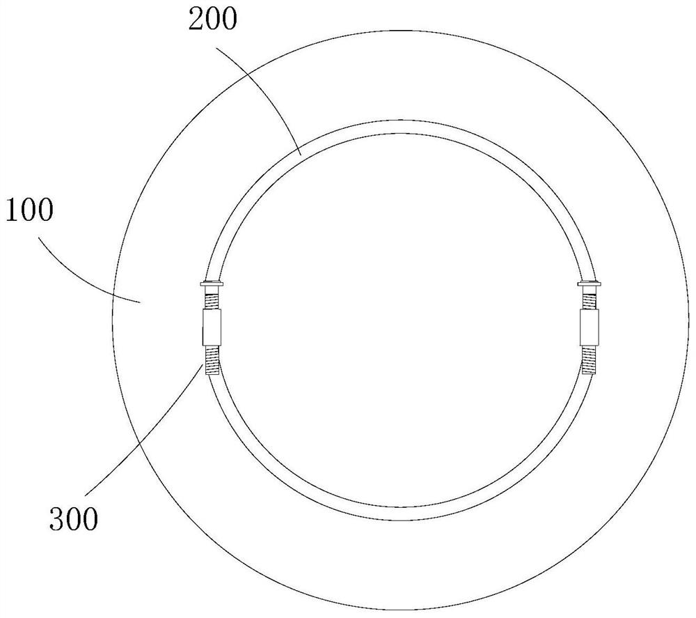 A device for detecting the air tightness of the internal pipeline of a diesel internal combustion engine