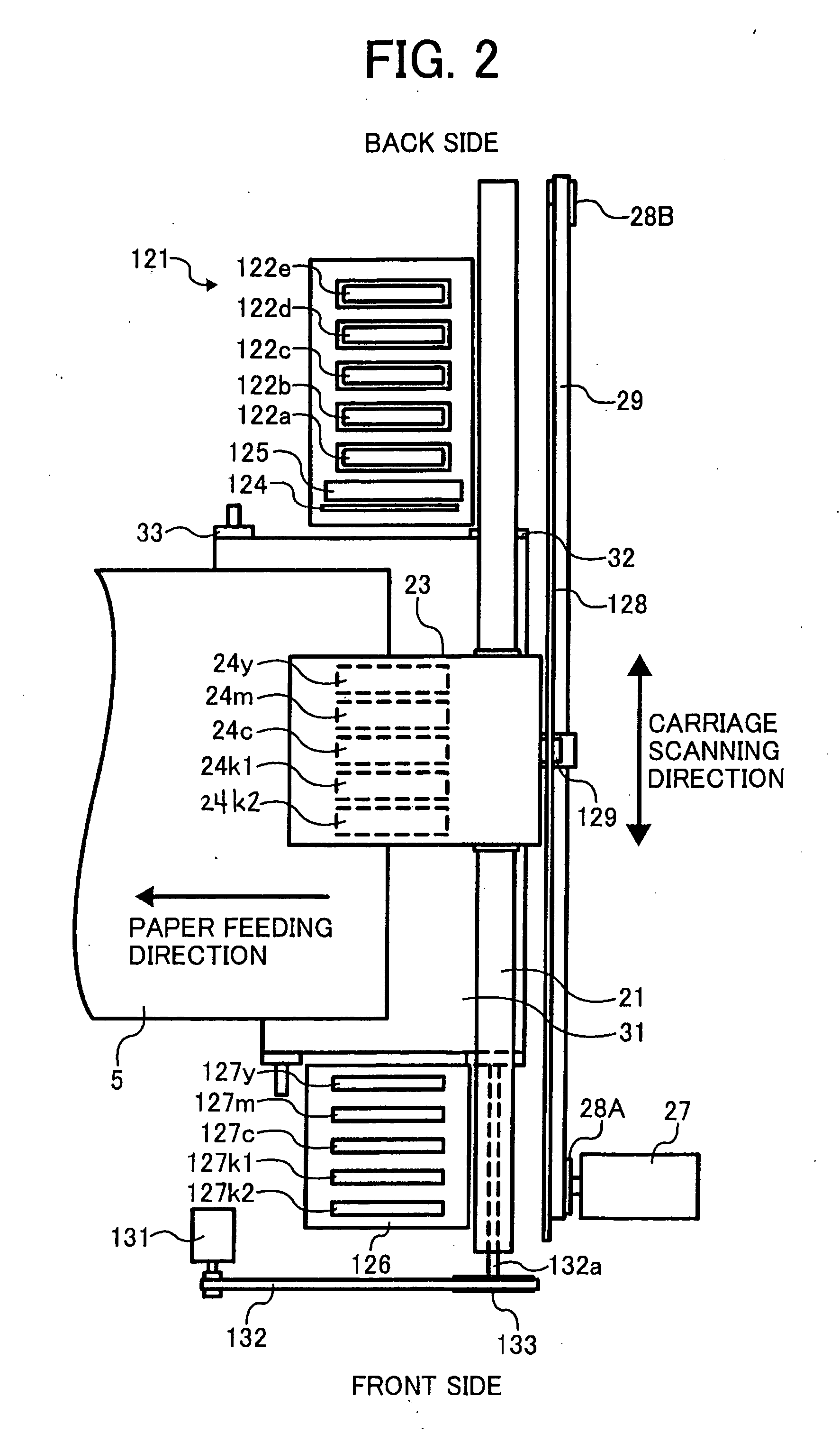 Image forming apparatus using inkjet process capable of maintaining an image forming quality