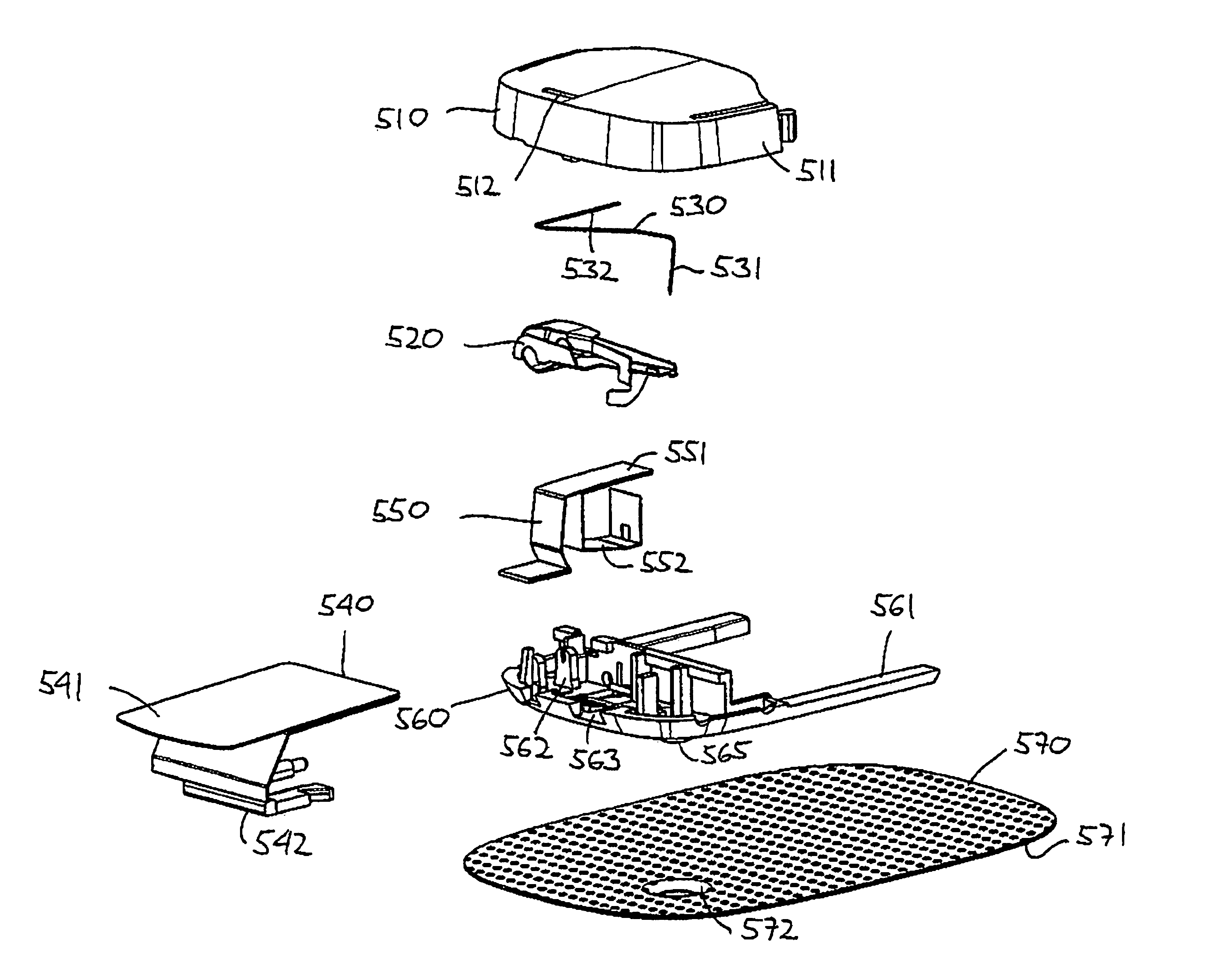 Internal fluid connector