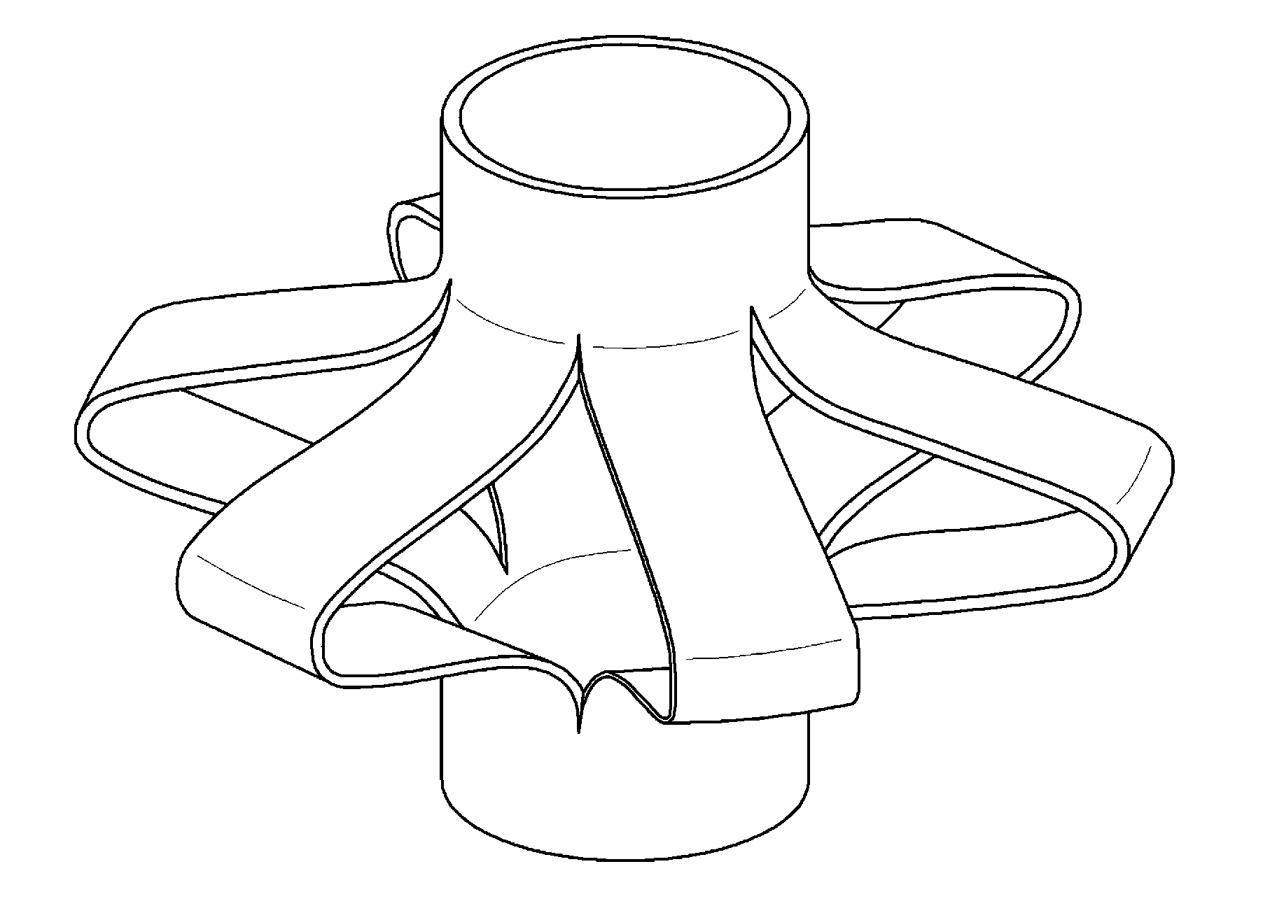 Method of manufacturing corrugated preform using braiding process