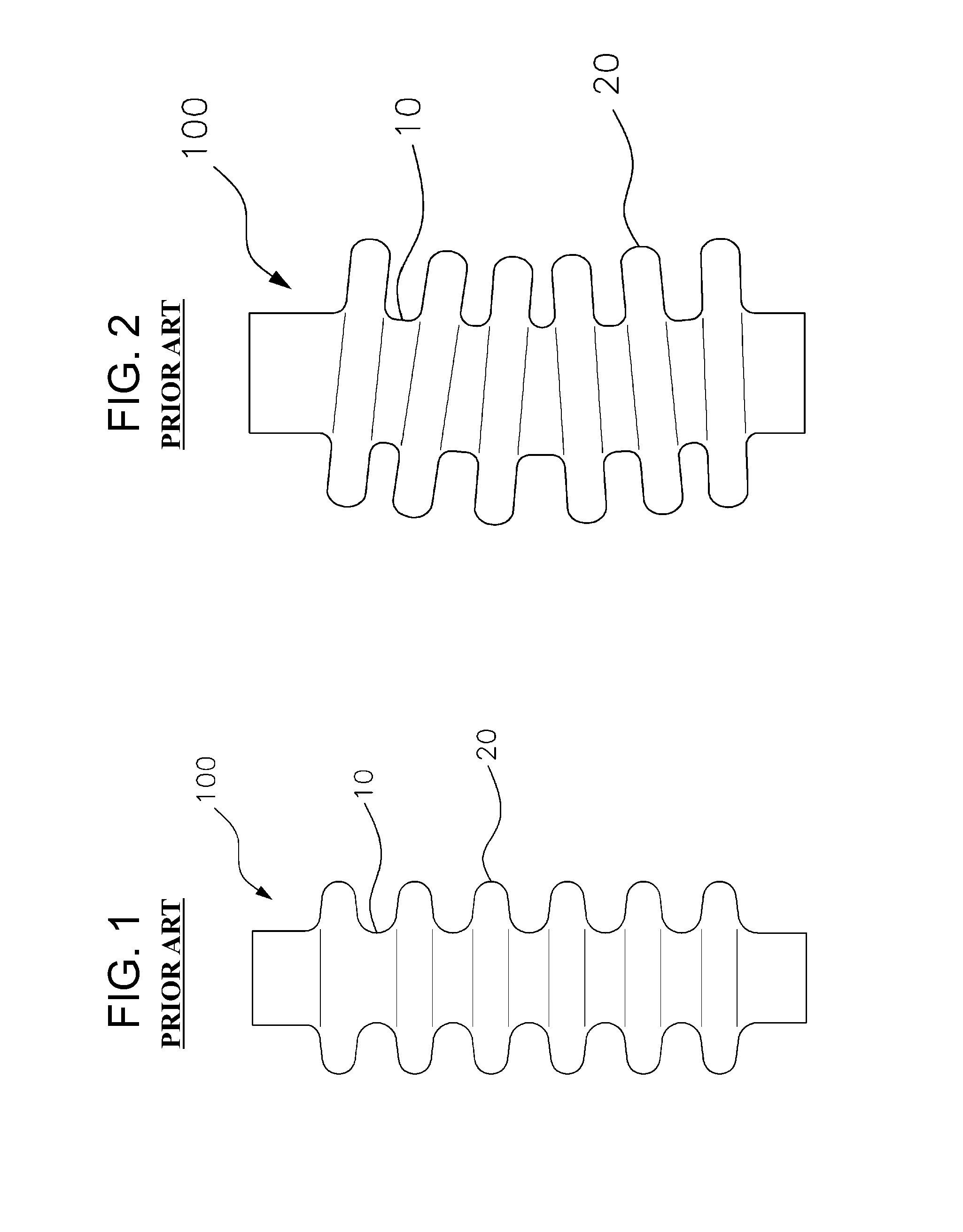 Method of manufacturing corrugated preform using braiding process