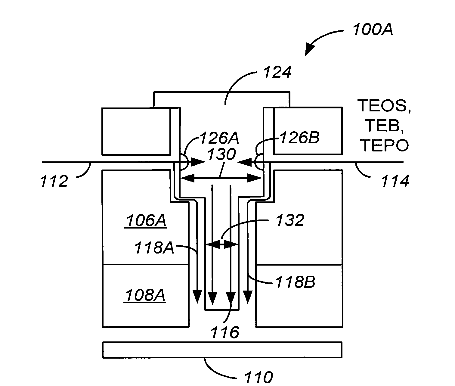 Gas mixing swirl insert assembly