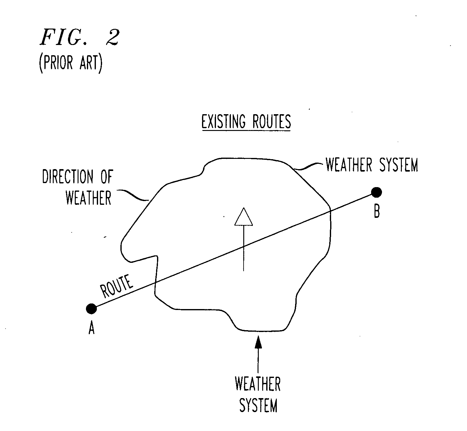 Weather-sensitive route mapping