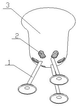 A spray feeding machine for livestock breeding