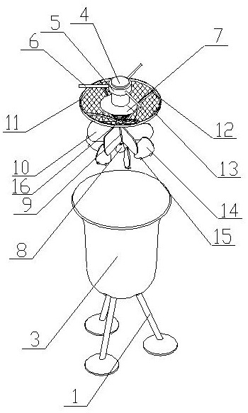 A spray feeding machine for livestock breeding