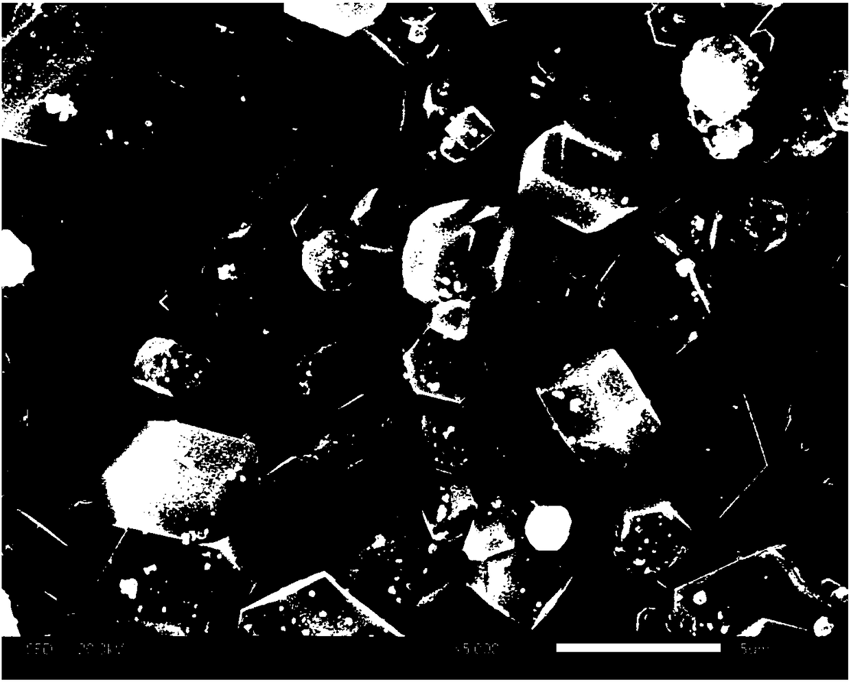 Preparation method of composite photocatalytic material of Fe3O4-N doped with Ni/Zn-MOFs/g-C3N4