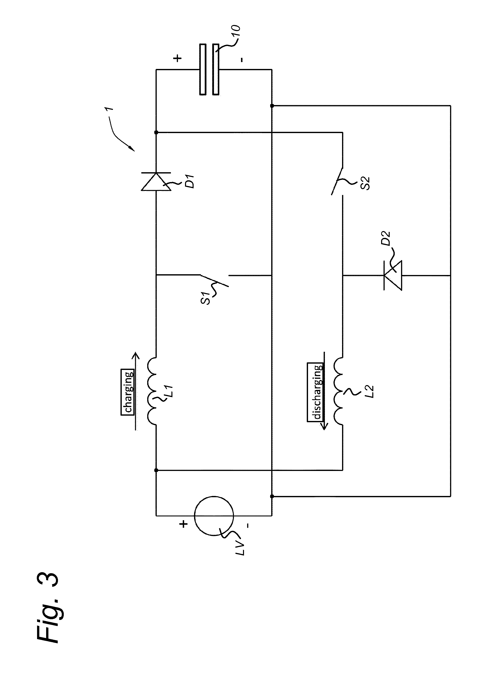 Increasing eap conversion efficiency by continuous current