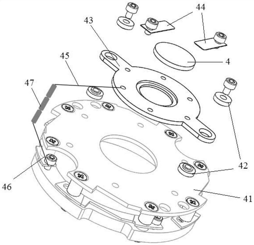 A near-atmospheric electron yield mode X-ray absorption spectrum device and acquisition method