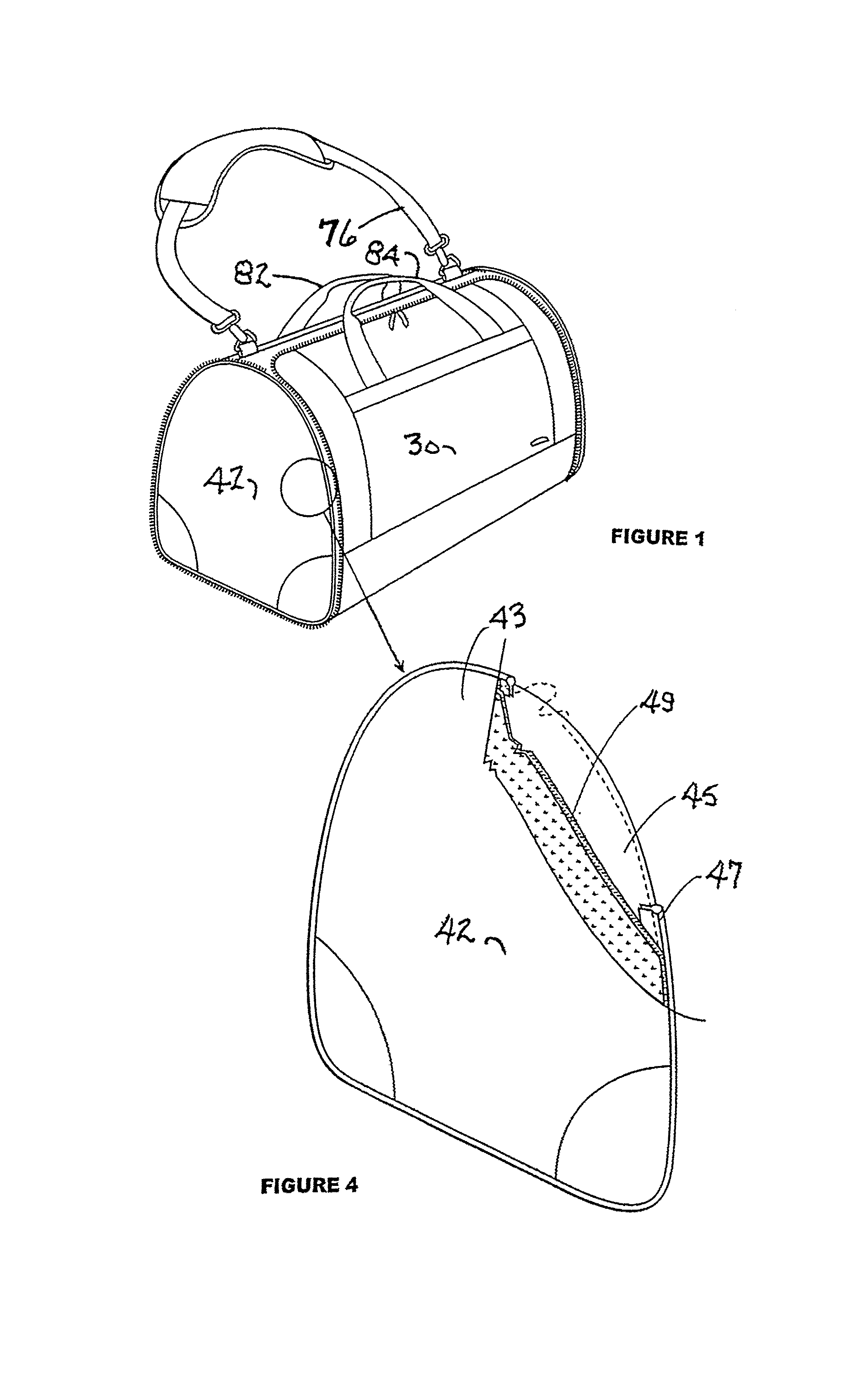 Combination duffle and garment bag