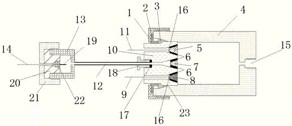 Three-electrode electrochemical measurement system for high-pressure hydrothermal system and preparation method thereof