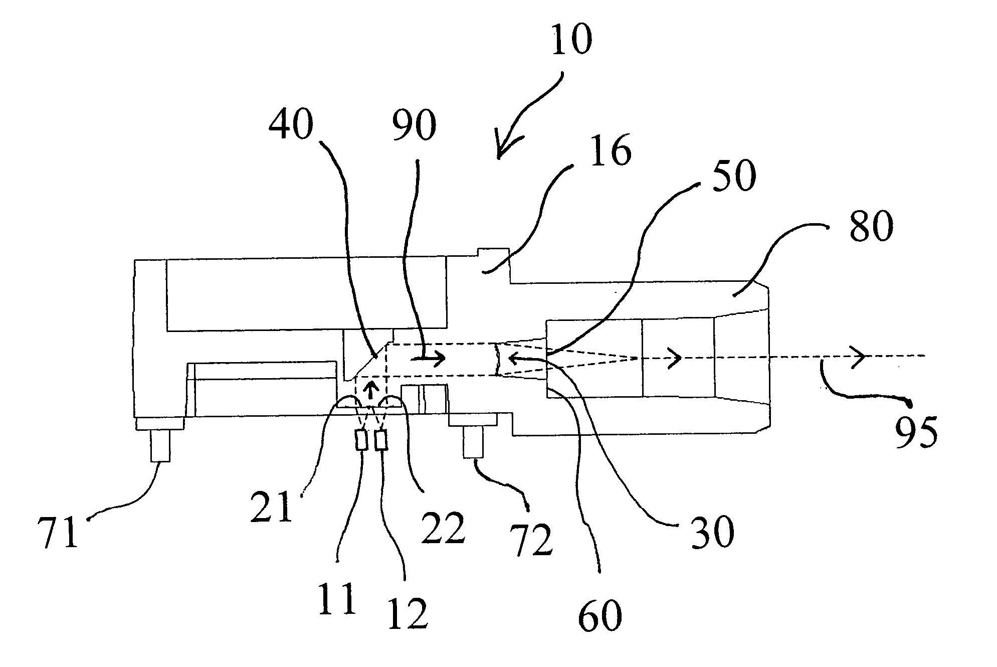 Optical combiner device